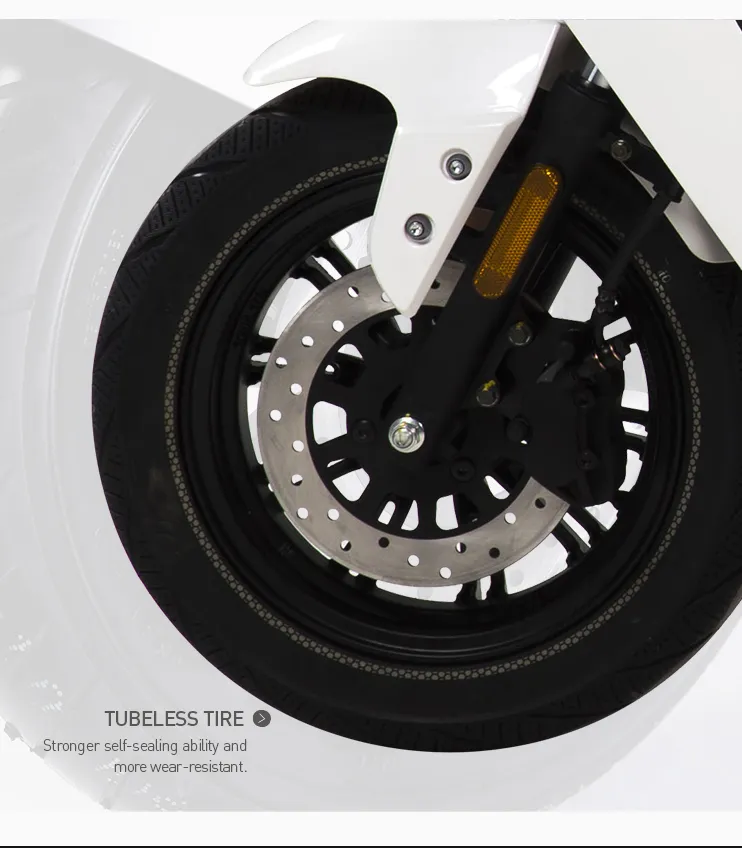 Electric Motorcycle with Brand Motor and Lithium Battery