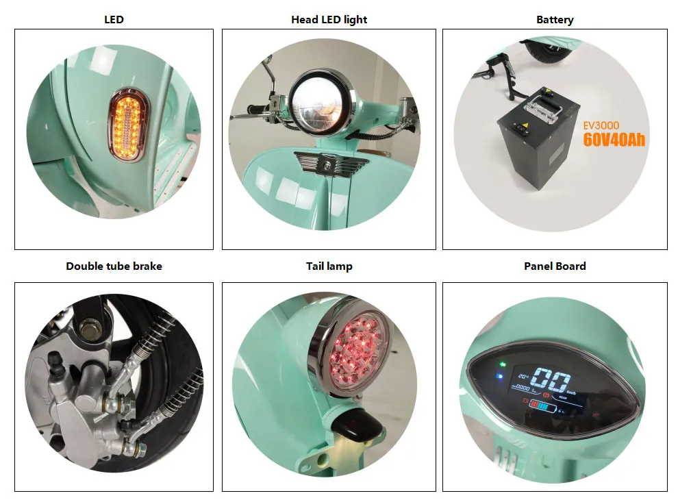 Electric Scooter with EEC Certification