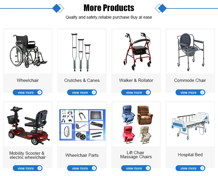 Electric Wheelchair Foldable Wheelchair Adjustable Wheel Chair for Disable