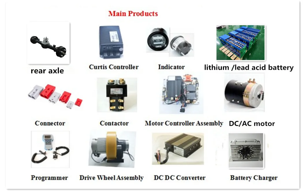EV Parts 1204m-5305 36V 48V 325A Curtis DC Motor Controller