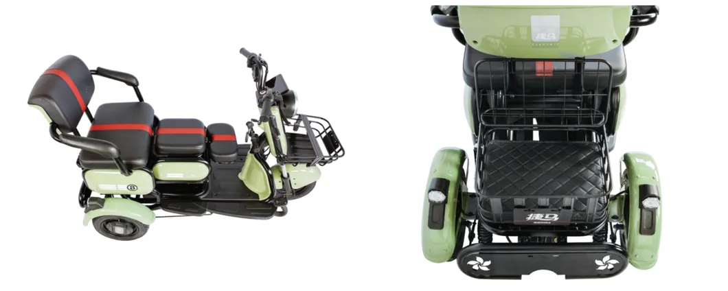 F2 Brushless Three Wheel Electric Tricycles