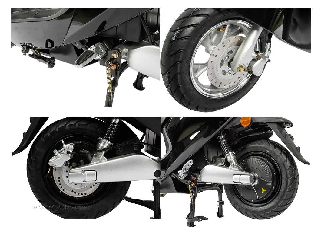 Factory Directly Sale Zf2 Elfe Electric Scooter 2000W Adults with Lithium Battery EEC L1e