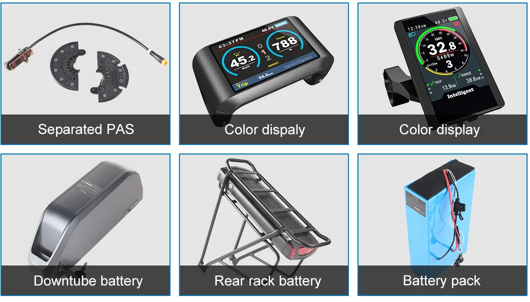 Factory Price 26 Inch Electric Bike Front Wheel Conversion Kit Bici Elettrica Con Batteria with Good Quality