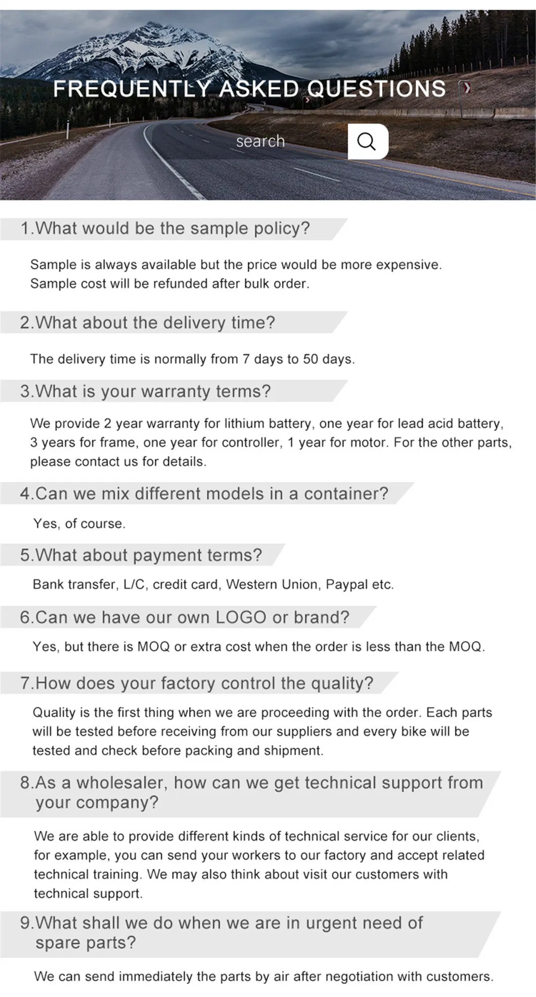 Fat Tire Folding Snow Cruise 20 Inch Ebikes Electric Bicycle with Suspension