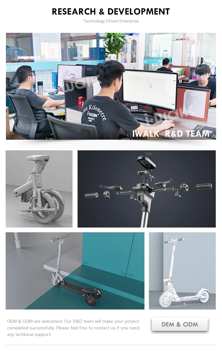 Folding Fast Smart Enduro Electric Moped Pedal Touring Bike