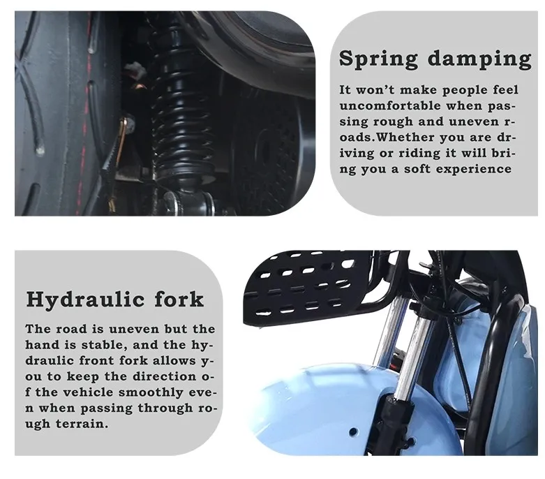 Good Quality Electric Tricycle with Children Seat for Adult Old People