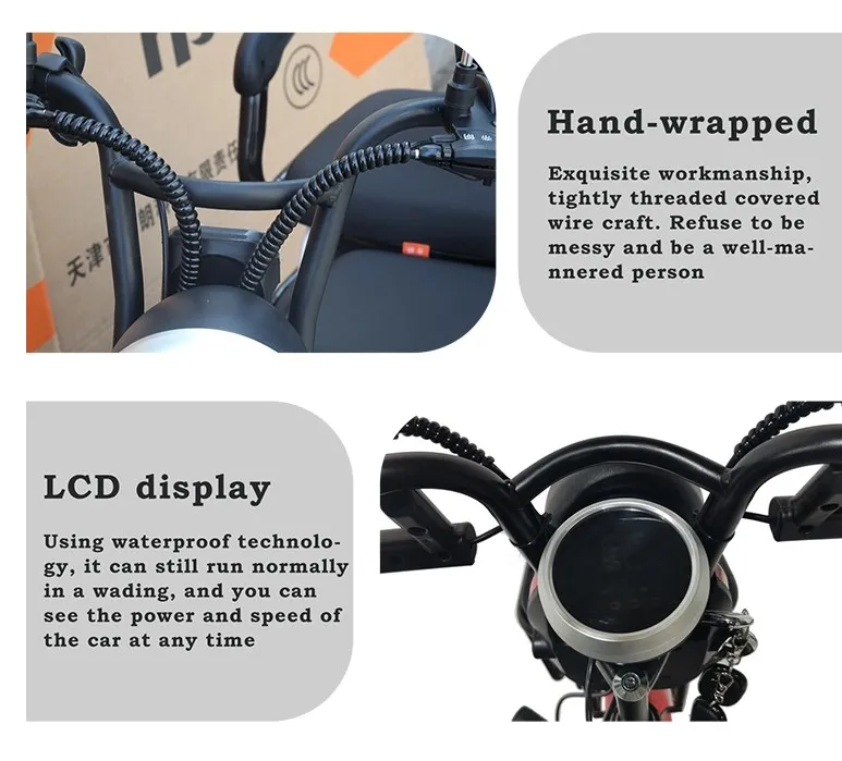 Good Quality Electric Tricycle with Children Seat for Adult Old People