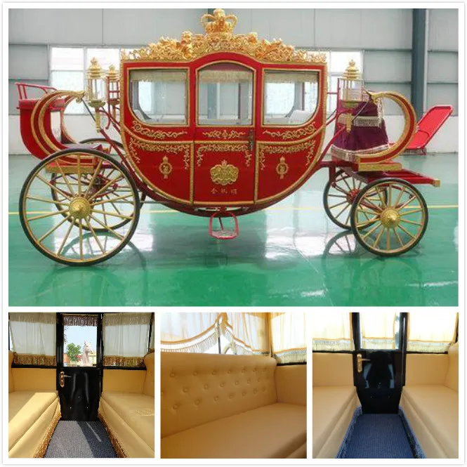 Historical Tours Luxury Design Horse Carriage Made in China
