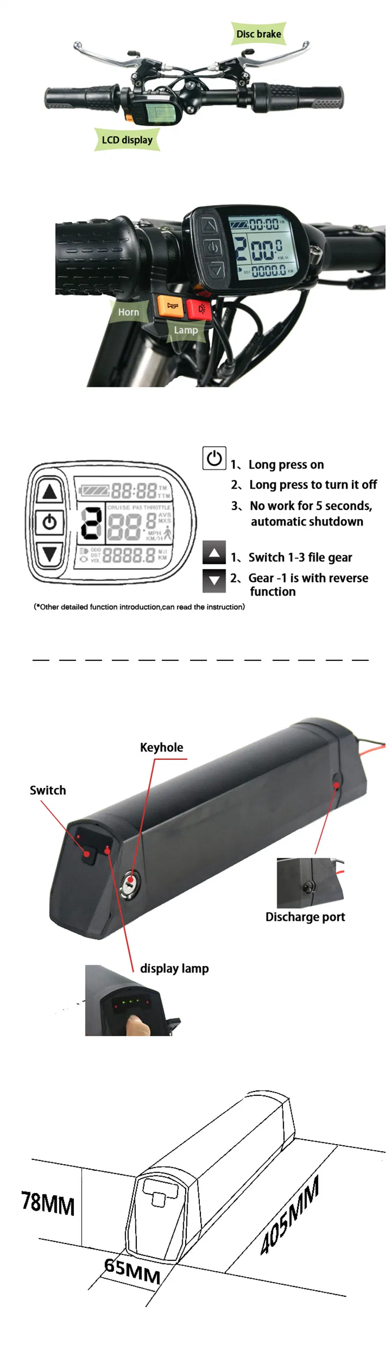 Hospital Folding Electric Wheelchair Handcycle Handbike for Disable People
