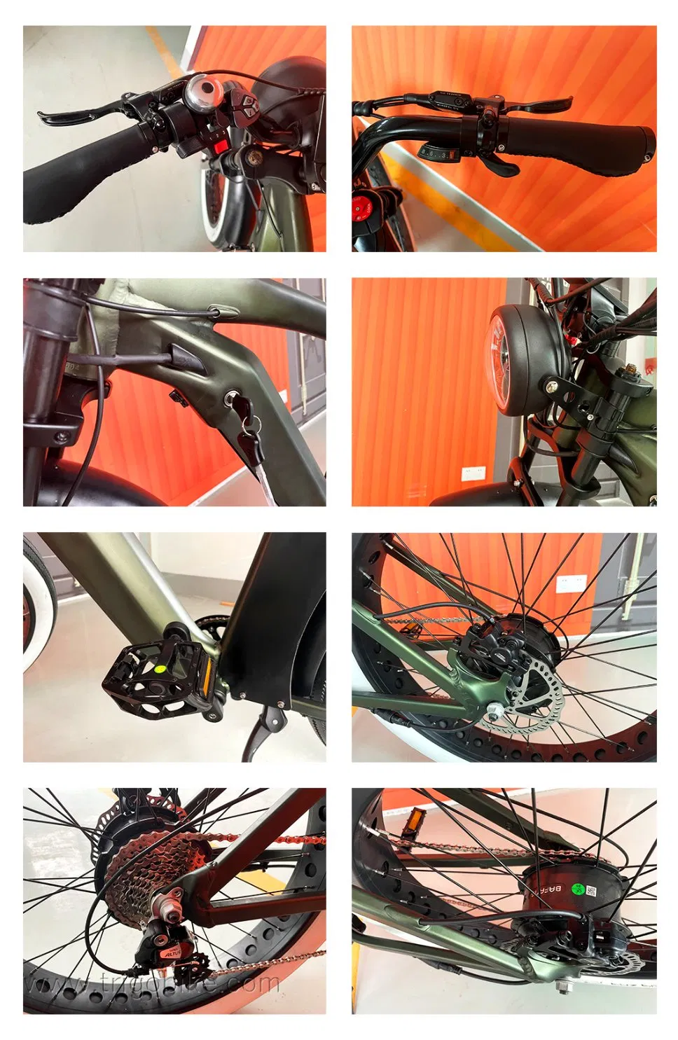 Hot Model Fork Suspension 26inch 21ah Electric Bicycle Mountain E-Bike