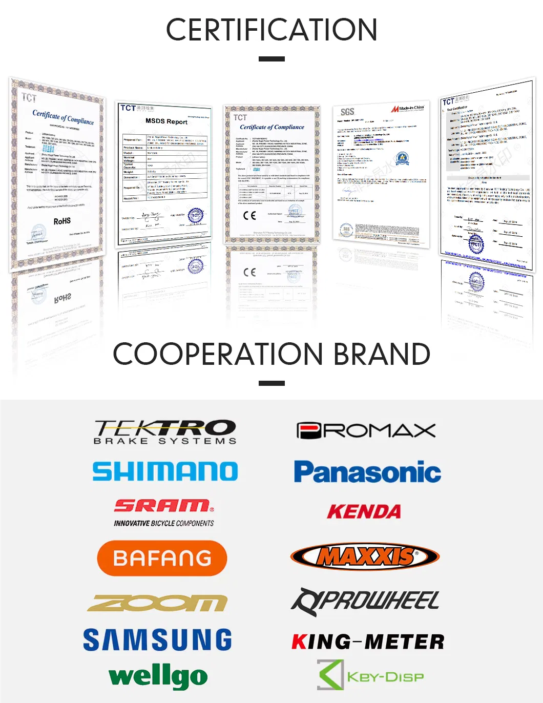 Large Power Long Endurance Electric Scooter with Front&Rear Light