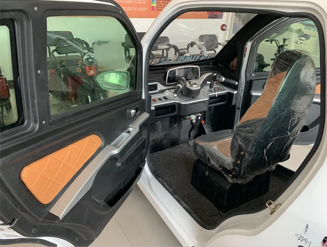 Lead-Acid Battery Rwd Curb Wheel Brake Electric Vehicle