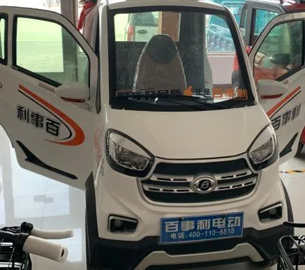 Lead-Acid Battery Rwd Curb Wheel Brake Electric Vehicle