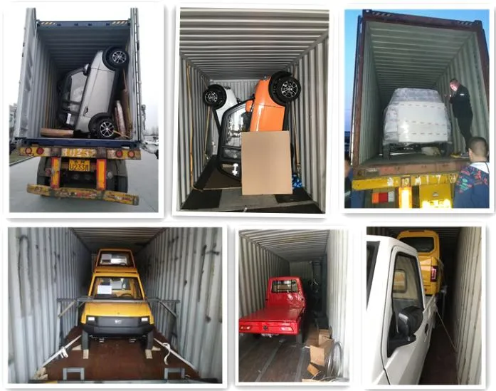 Lead-Acid Battery Rwd Curb Wheel Brake Electric Vehicle