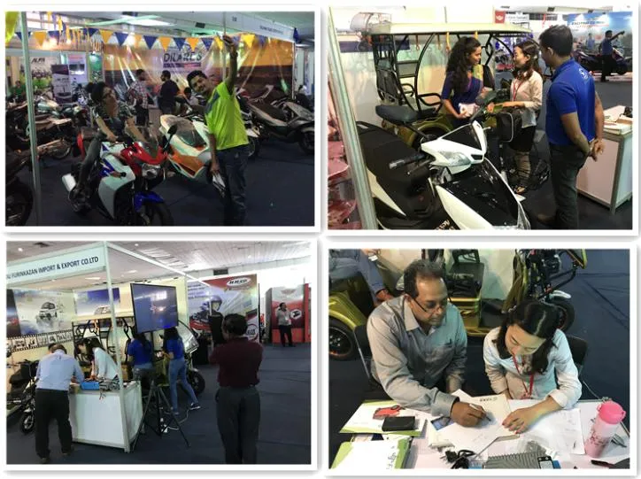 Lead-Acid Battery Rwd Curb Wheel Brake Electric Vehicle