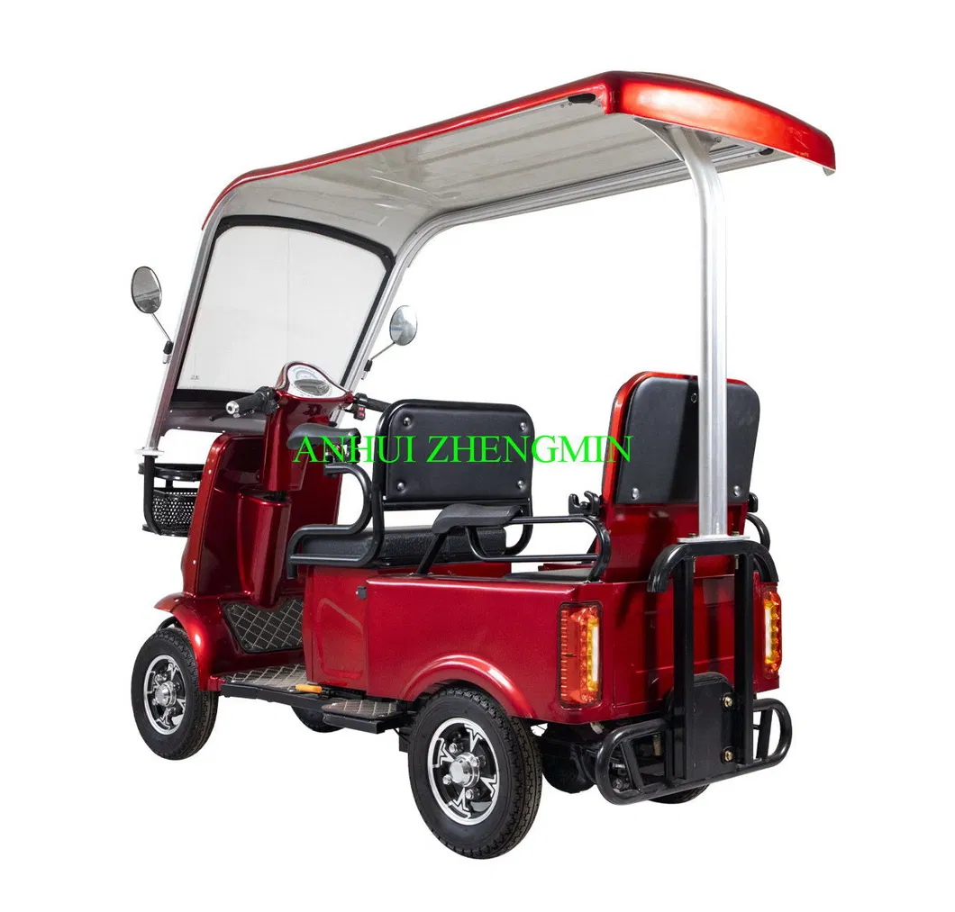 Leisurely Mini Auto Zhengmin Four Wheel Electric Mobility Car 60V500W Motor