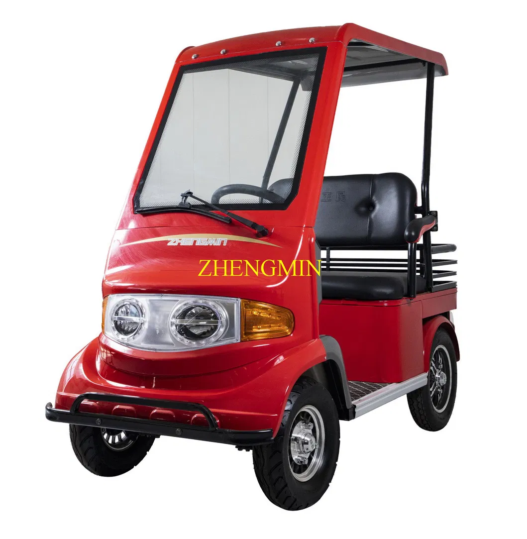 Leisurely Mini Auto Zhengmin Four Wheel Electric Mobility Car 60V500W Motor