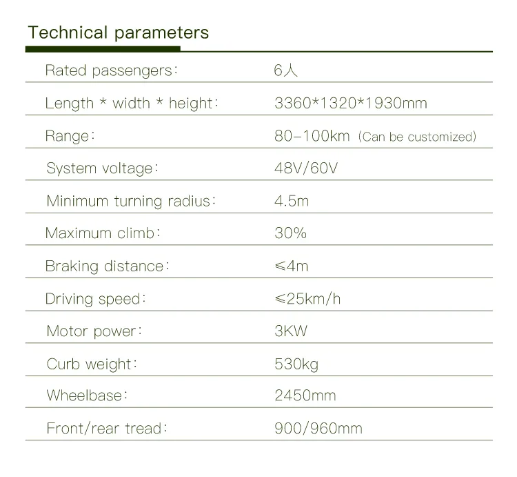 Luxury Electric Golf Cart High Power Club Car Buddy 4+2 Seats Hot Sale Offroad