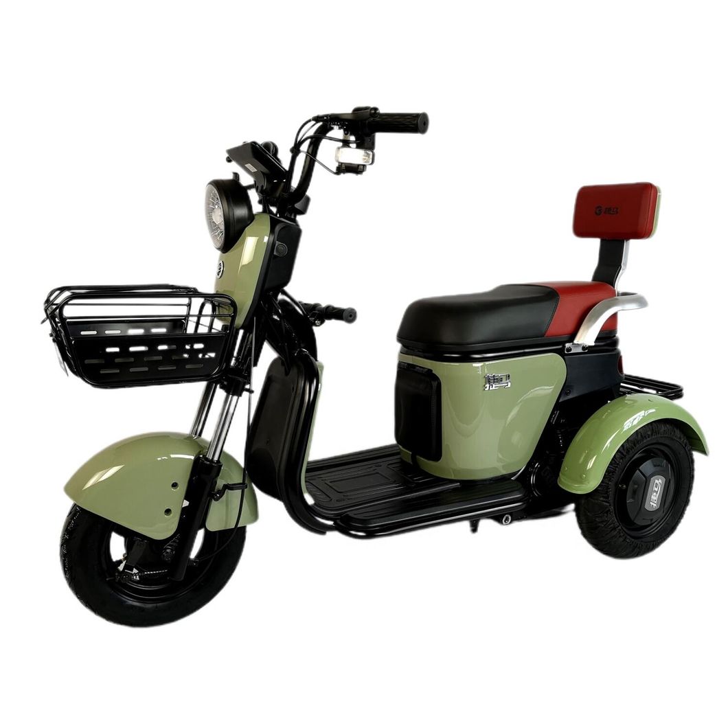 Mk-1 Modern Style 48/60V 500W Electric Tricycles with Storage Basket