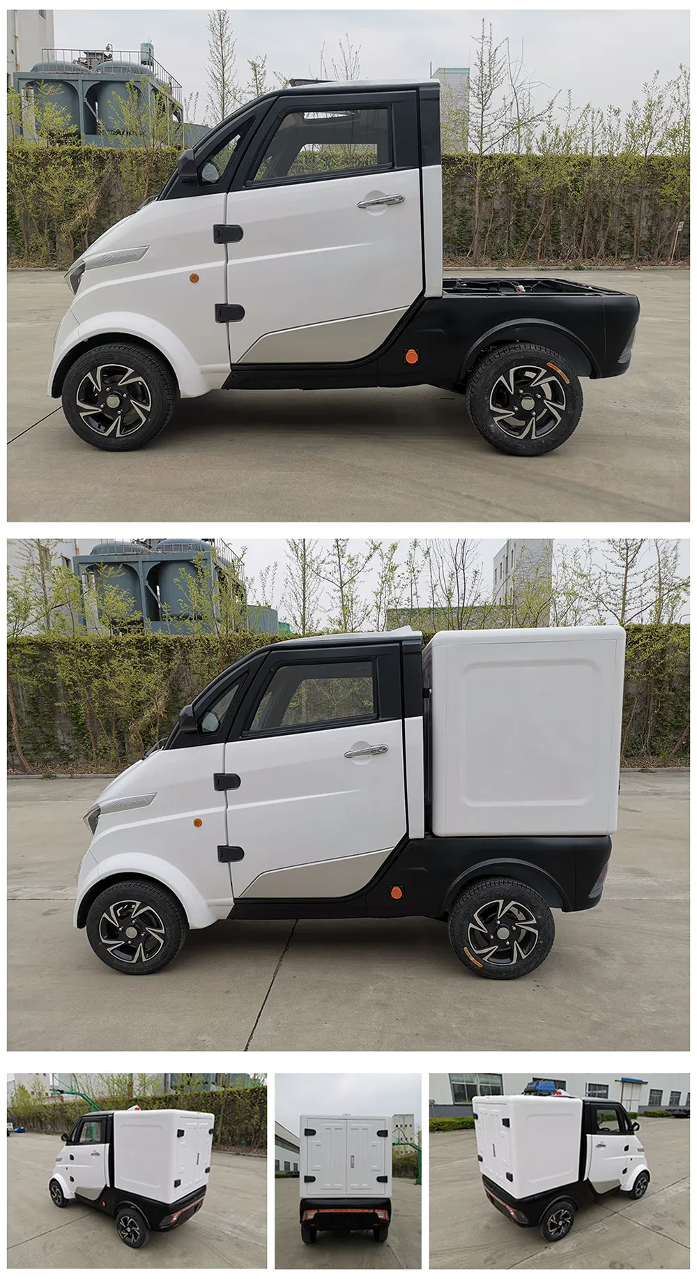 Mobility EEC Approval Four Wheel New Mini Electric Cargo Van