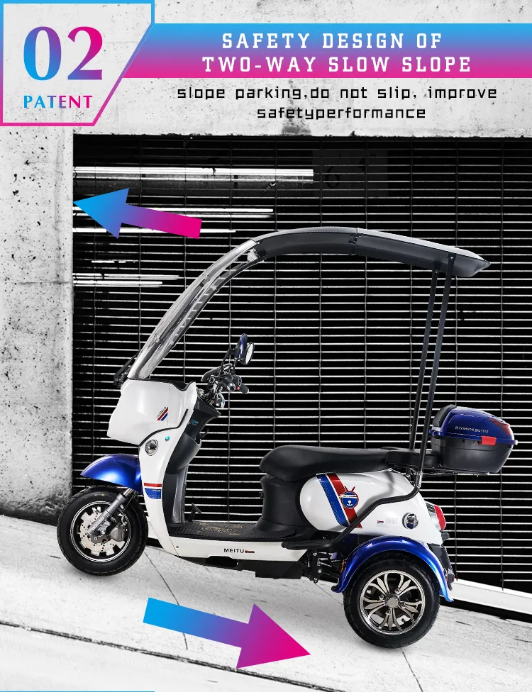 Motorcycle Pedal Cargo Tricycles for Sale Wheels Scooter Tricycle Himiway Bike Tandem Bicycle Fat Tire Folding Ztr Roadster Electric 3 Wheel Reverse Trike