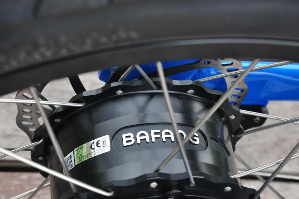 New Creation Bafang G06 Motor Full Suspension Fork Emtb Electric Bicycle