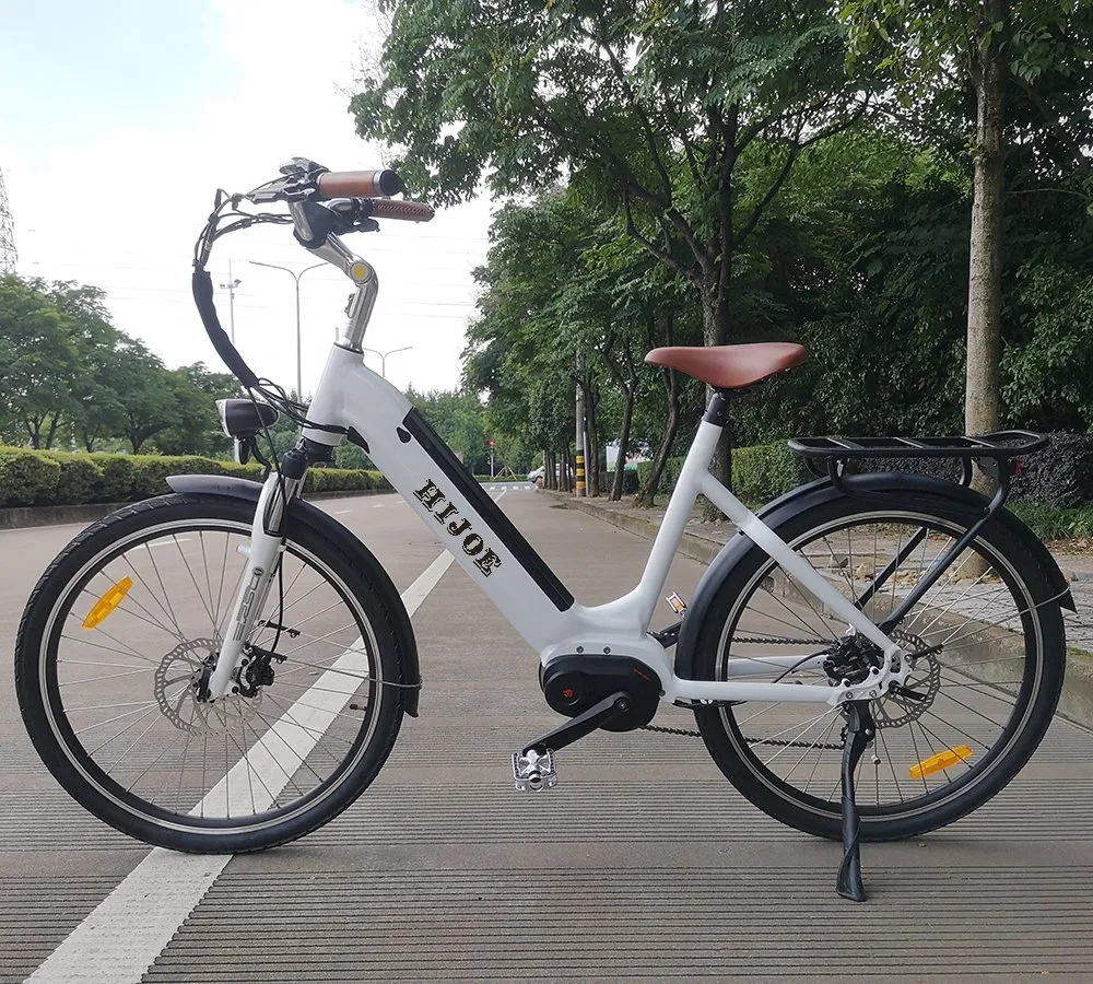 Pedal Assisted City Electric Bike 700c for Woman