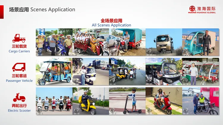 Popular 60V 800W Brushless Motor 3 Wheel Tricycle From China