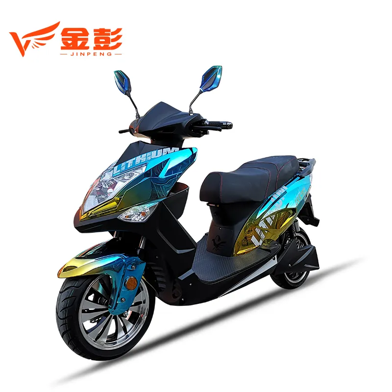 Powerful Electric Motorcycle for Adult 72V1500W Lithium Battery