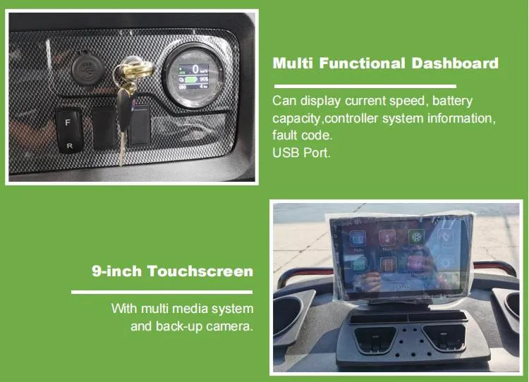 Raysince Ready to Ship Electric Car Cheap Price Latest Model Golf Cart Car