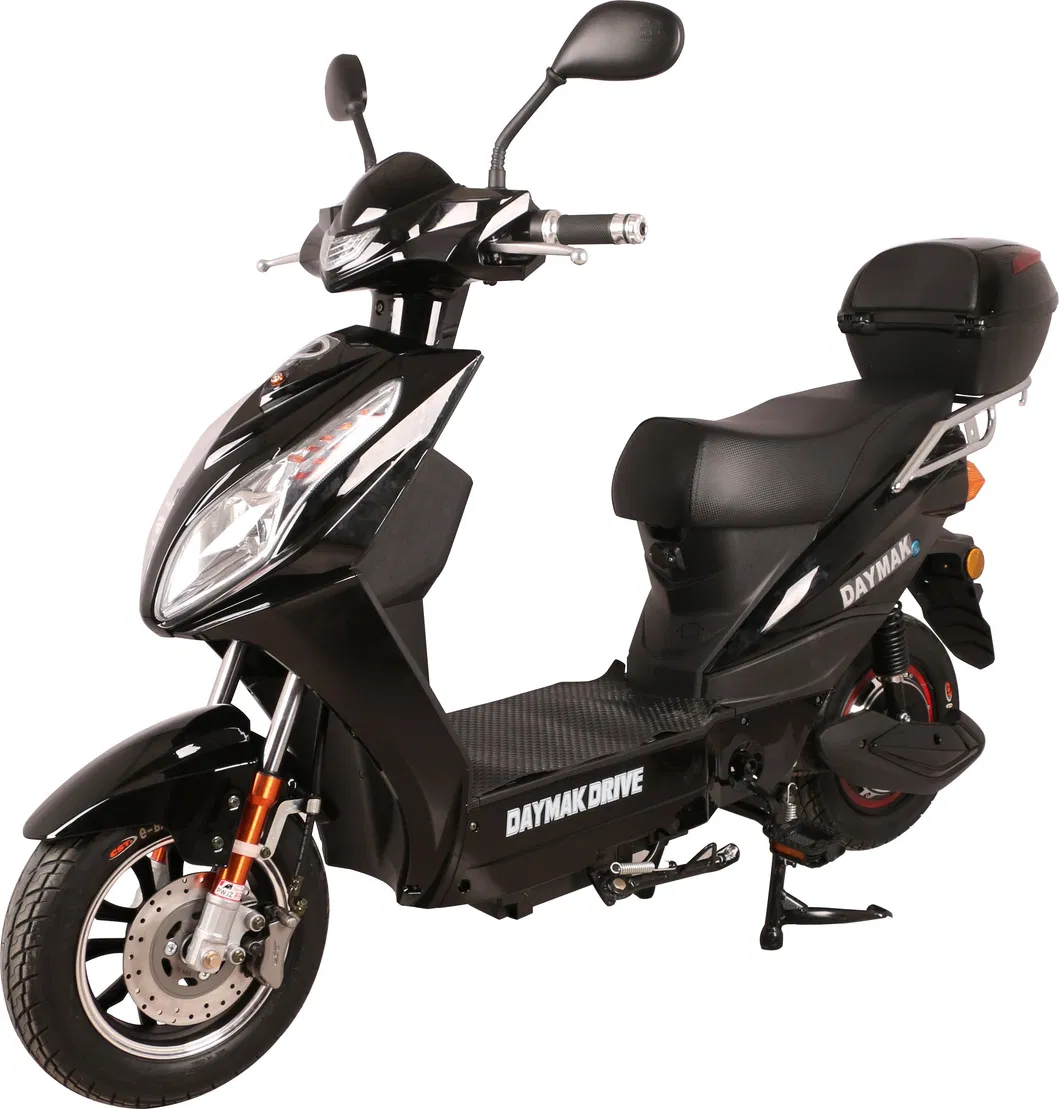 Retro Pedal Assist Electric Moped Scooter for Adults