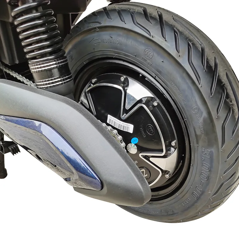 Retro Pedal Assist Electric Moped Scooter for Adults