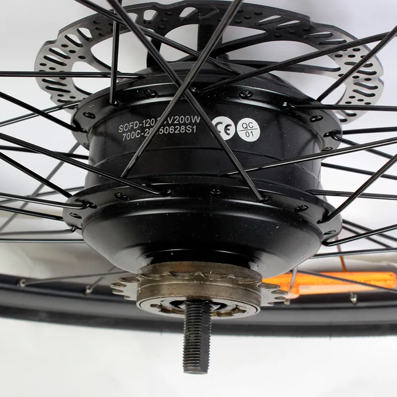 Road Bike Brushless 36V 750W E-Bike Bafang Motor Kits