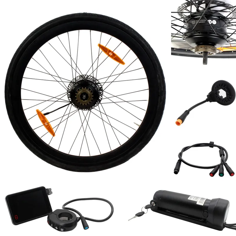 Road Bike Brushless 36V 750W E-Bike Bafang Motor Kits