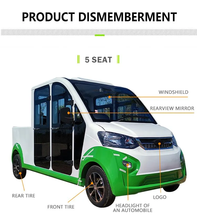 Shandong, China CE Approved Haike Electric Mini Car Hkev-D245