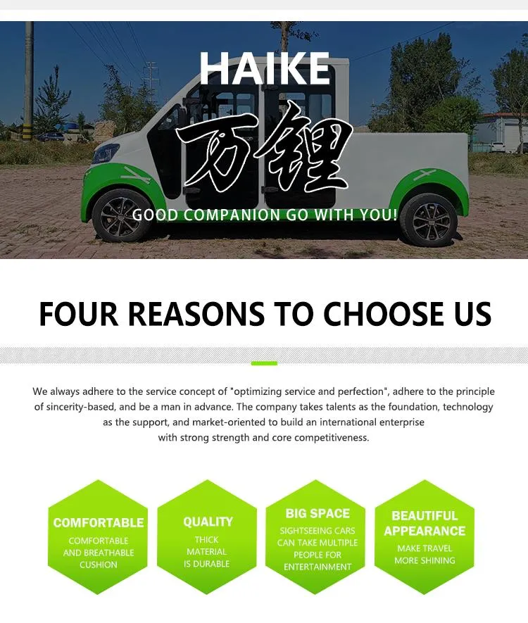 Shandong, China CE Approved Haike Electric Mini Car Hkev-D245