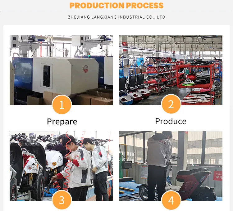 T408 500watt 60/72volt Electric Tricycle Scooter Motorcycle with Rear Seats for Disabled Persons