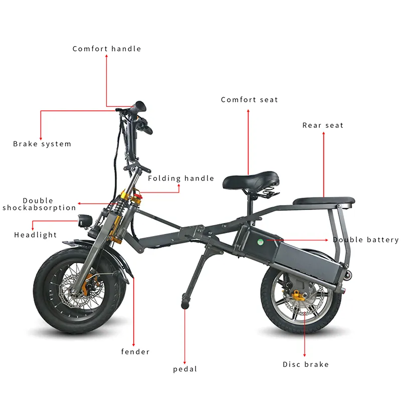 Tern Bike Electric Bicycle 3 Wheel Super E-Bike