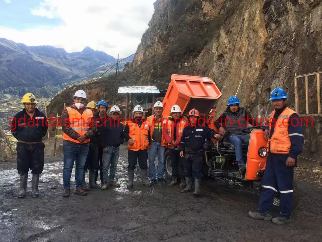 Three Wheel Self Loading Electric Mini Dumper for Sale