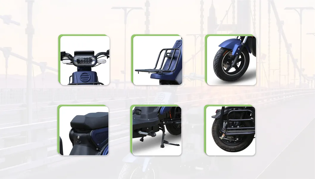 Uber Eats Delivery Electric Motor/Motorcycle Lithium Battery Scooter 1000W/3000W 72V40ah Ds3 1