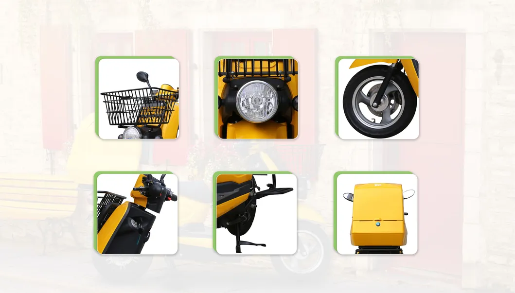 Uber Eats Delivery Electric Motor/Motorcycle Lithium Battery Scooter 1500W 72V40ah Ds5 10